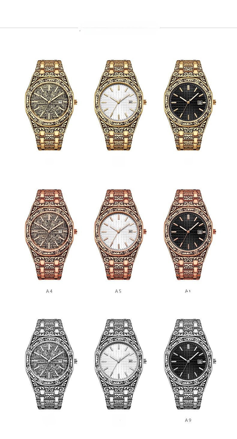 Men's Watch Men's Watch Octagonal Classic Famous Watch Luminous Fashion Personality Trend Business_autovado.com