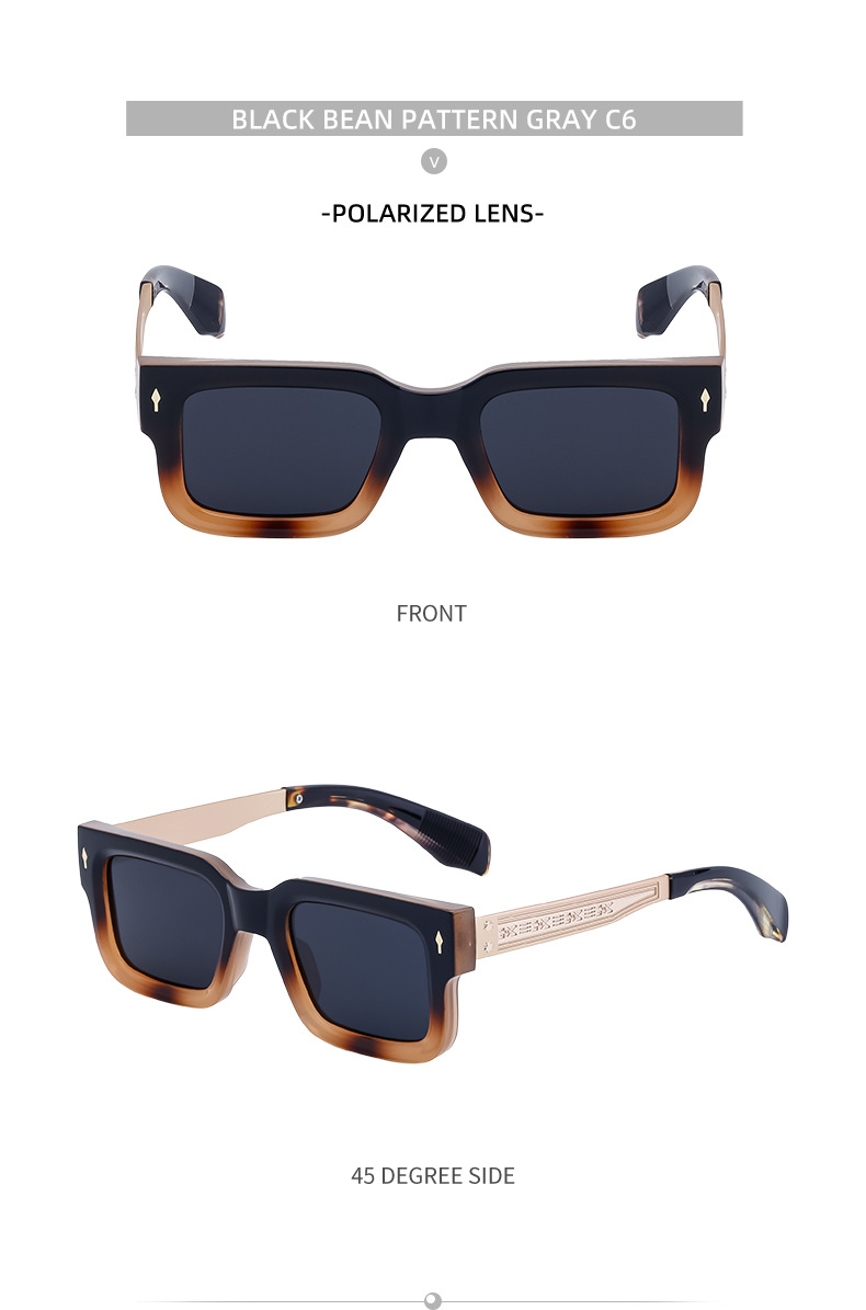 Vintage polarized sunglasses Men's fashionable sunglasses men's glasses_autovado.com