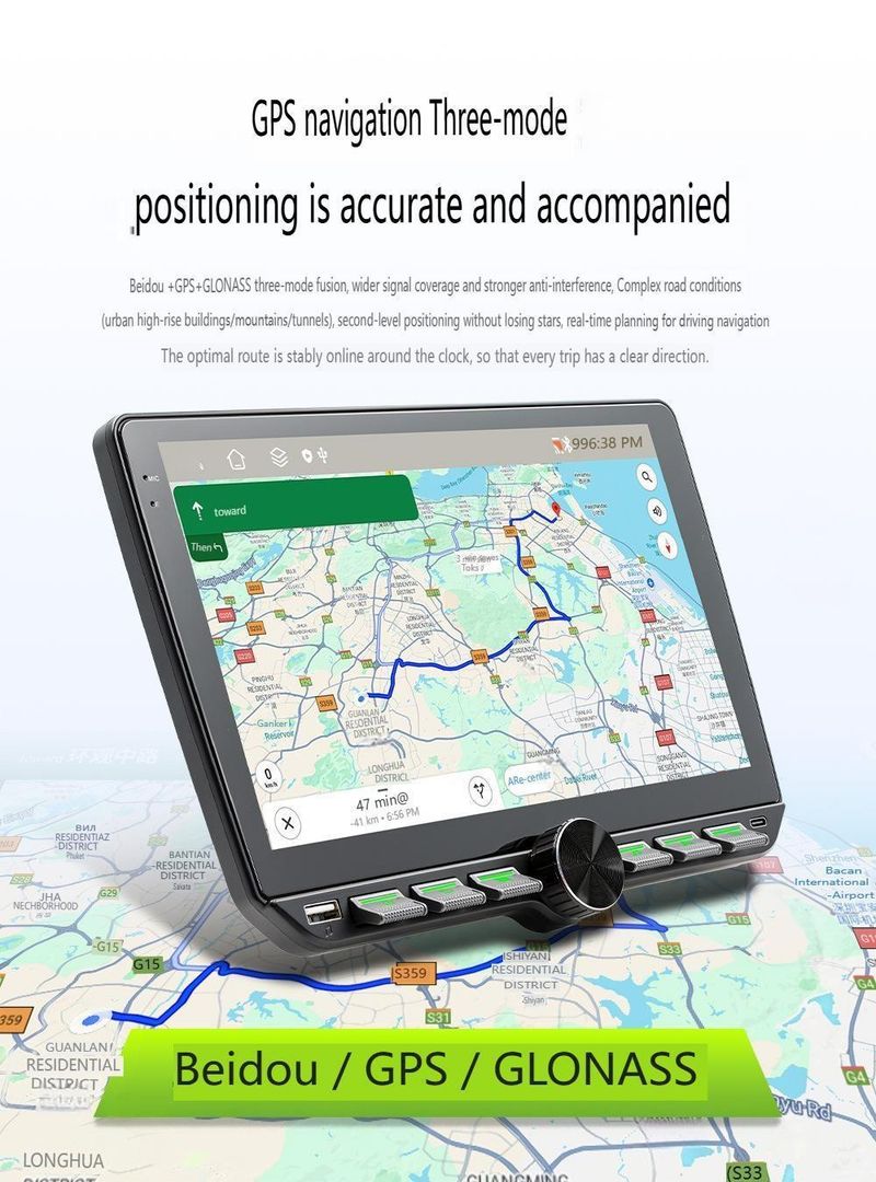 10.1" 8-Core 4G Android Car Stereo With Wireless CarPlay - HD Touchscreen GPS Navigation System & Backup Camera, Bluetooth 5.0 Support Android Auto_autovado.com