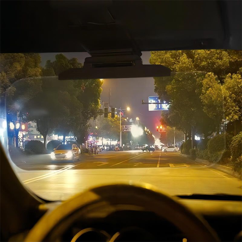 Car Anti Glare Sunshade Special Sunglasses Driver's Day And Night Dual Purpose Goggles_autovado.com