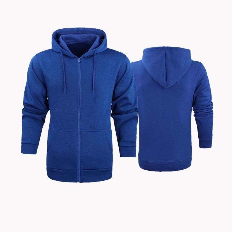 Men's Clothing warm sweatshirt hooded zipper sweatshirt men's slim sports casual sweatshirt_autovado.com