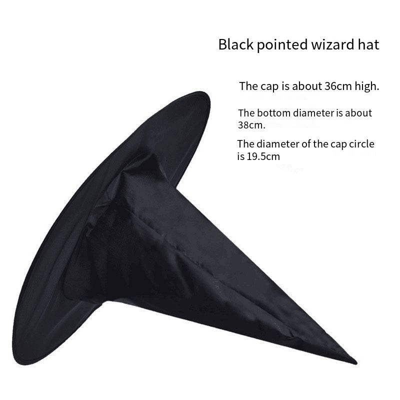 Unisex Halloween hat children adult masquerade dress up witch hat party supplies wizard hat witch hat_autovado.com