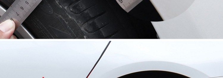 Universal Wide Body Carbon Fiber Anti-Scratch Sticker Decorative Rubber Wheel Arch Car Anti-Collision Strip_autovado.com
