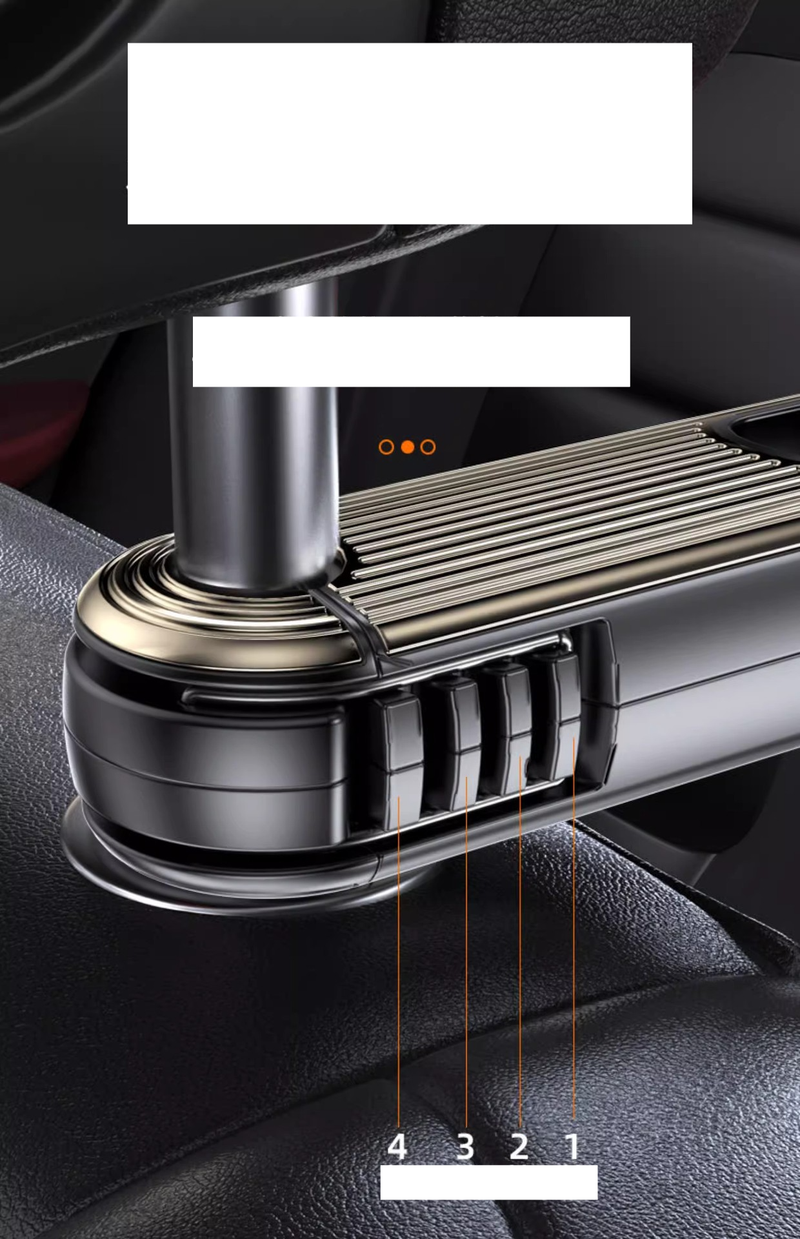 Car seat back hidden hook invisible car inner and rear multi-function mobile phone bracket real car supplies_autovado.com