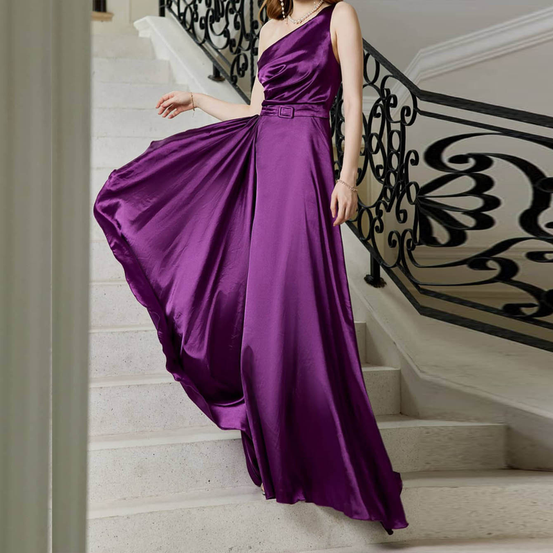 Women's new clothing suspenders wedding bridesmaid dresses banquet party evening dresses long dresses pure_autovado.com
