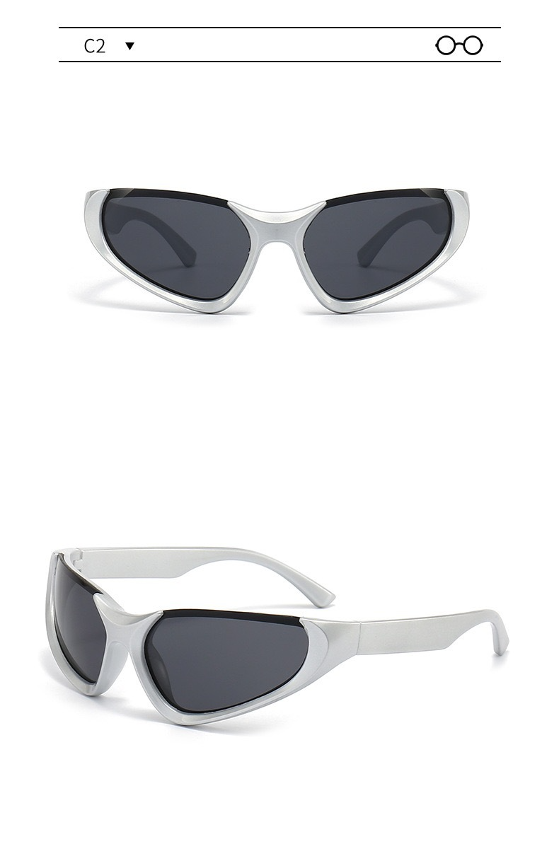 Unisex Future Y2k Sunglasses Fashion Street Shooting Anti-ultraviolet Sports Cycling Sunglasses For Men And Women_autovado.com