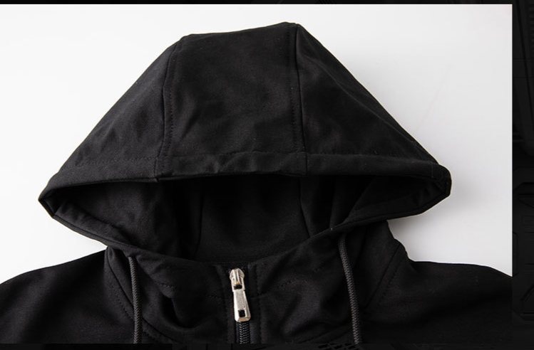 Men's Clothing Spring and Autumn Sports Suit Men's Fashion Brand Hooded Sweater Casual Plus Size Suit Men's Handsome Two piece Suit_autovado.com