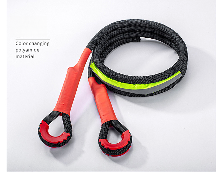 New Tow Outdoor Emergency Rescue Traction Thickened American Style Steel Buckle Nylon Car Rope_autovado.com