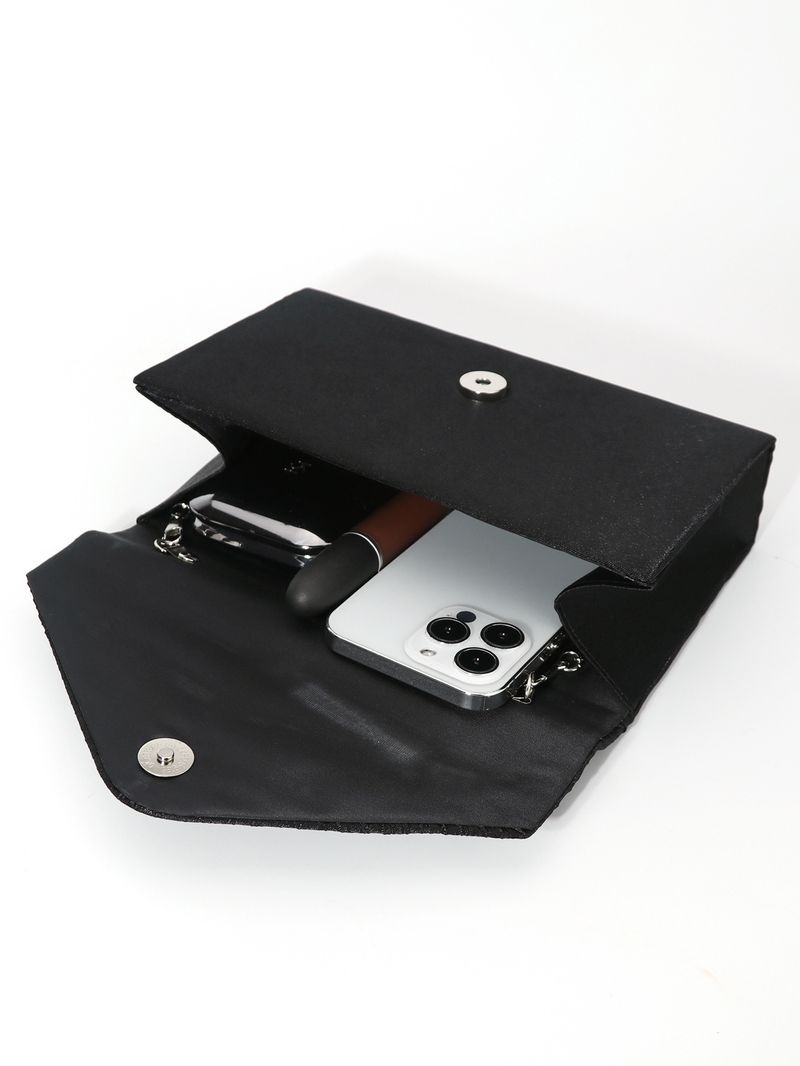 ladies small square bag evening bag fashion handbag solid color diamond evening bag banquet bag_autovado.com