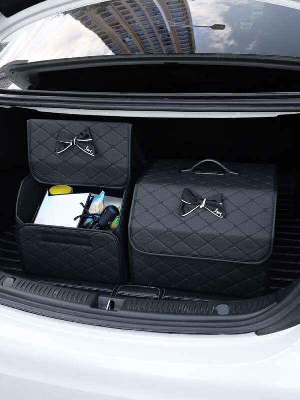 Xiaoxiangfeng Trunk Storage Box, Mounted Artifact, Organizer, Car Interior Box Supplies, Complete Collection Of Leather_autovado.com