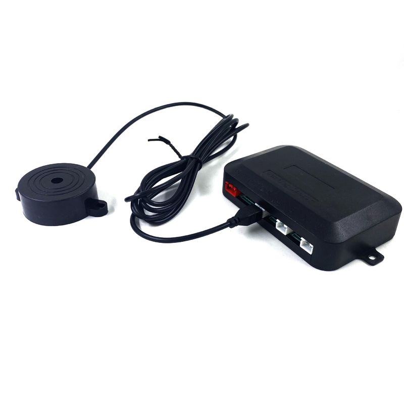 4-Sensor Buzzer Parking Radar System - Simple Installation Reverse Parking Sensors With Audible Alerts For Cars/SUV_autovado.com