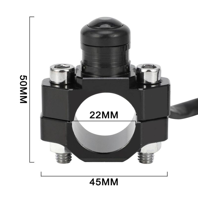 Universal Motorcycle Starter Switch - High-Quality Aluminum Alloy Upgrade For Enhanced Durability & Performance_autovado.com
