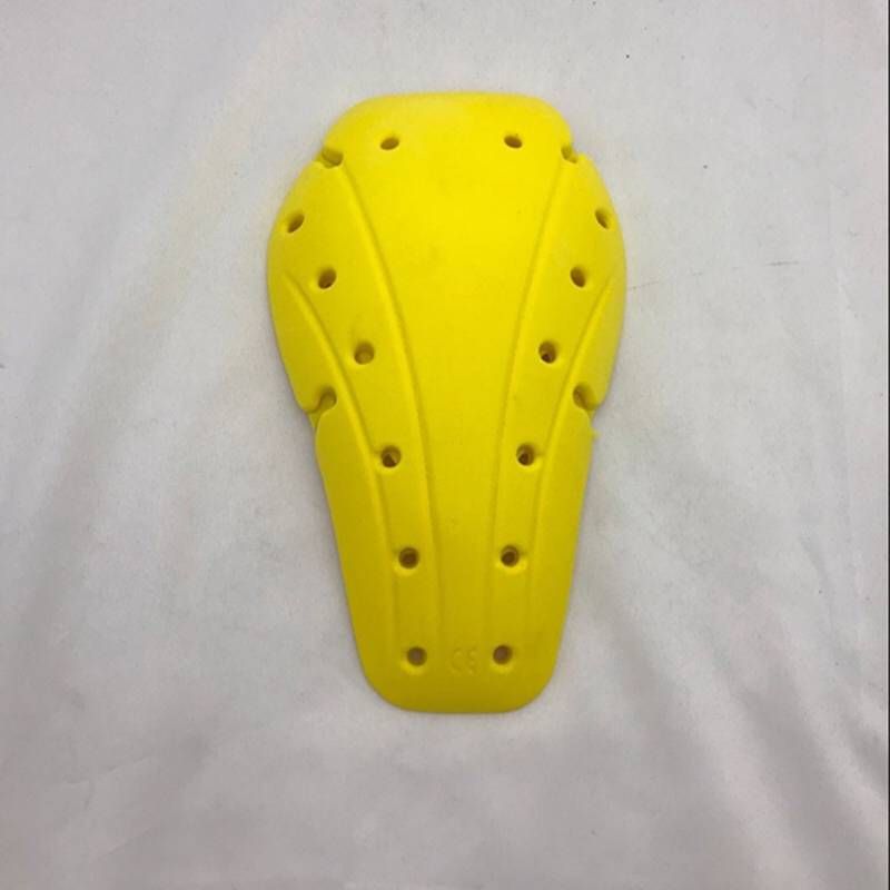 Motorcycle Riding Gear Set - 4-Piece Protective Armor For Knees & Hips, Breathable Foam Padding, Classic Yellow Jeans-Compatible Design_autovado.com