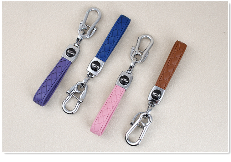 Diamond Couple Keychain Pendant Diamond Leather Car Keychain Key Accessories Bag Ornaments Horseshoe Buckle_autovado.com
