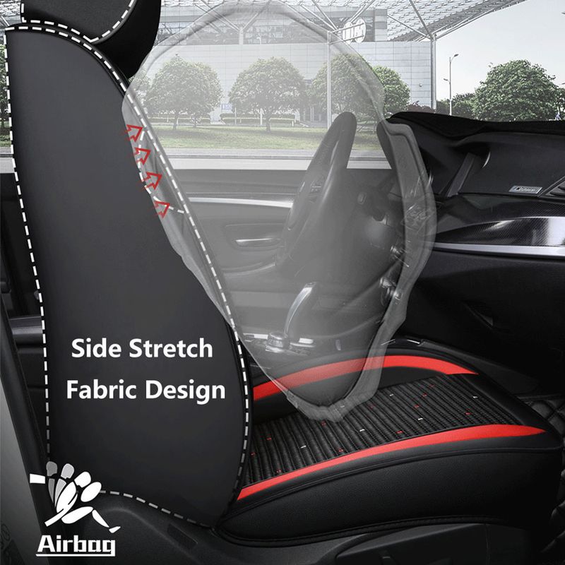Black Car Seat Covers For Ford Focus 2 1 3 Eo 4 Fiesta 7 Fusion Kuga Ranger Explorer 5 Figo Taurus Auto Accessories_autovado.com