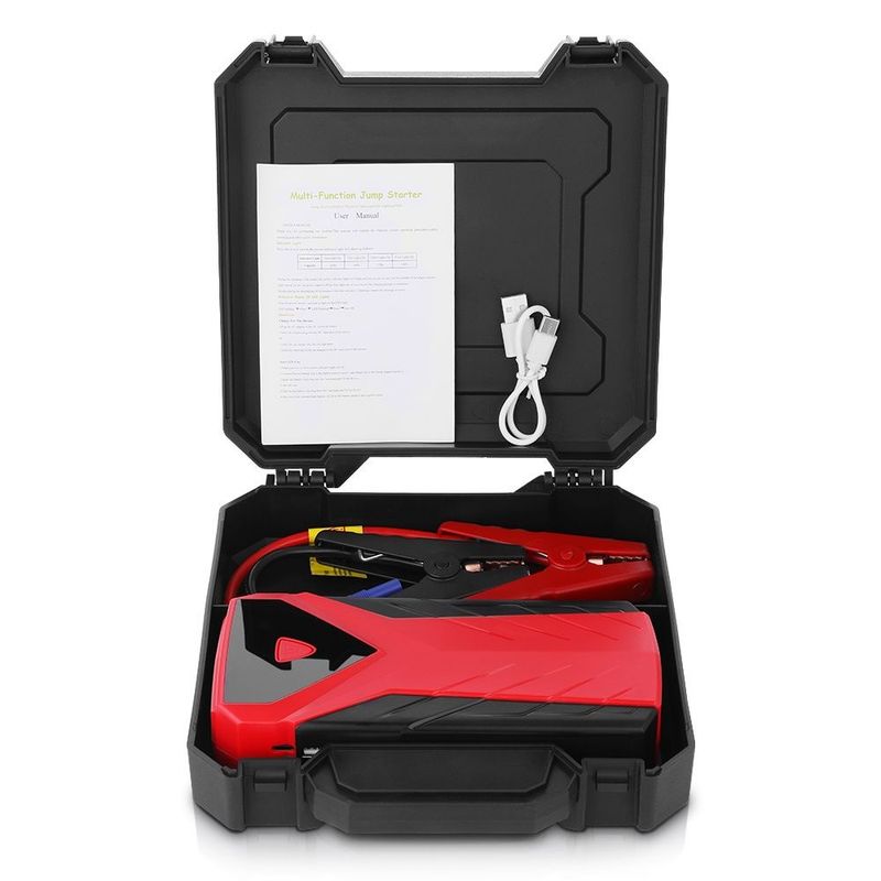 ✮XTITAN 298000mAh 5V 2A Jump Starter PowerBank Car Jumper Power Bank With Tire Pump☝_autovado.com