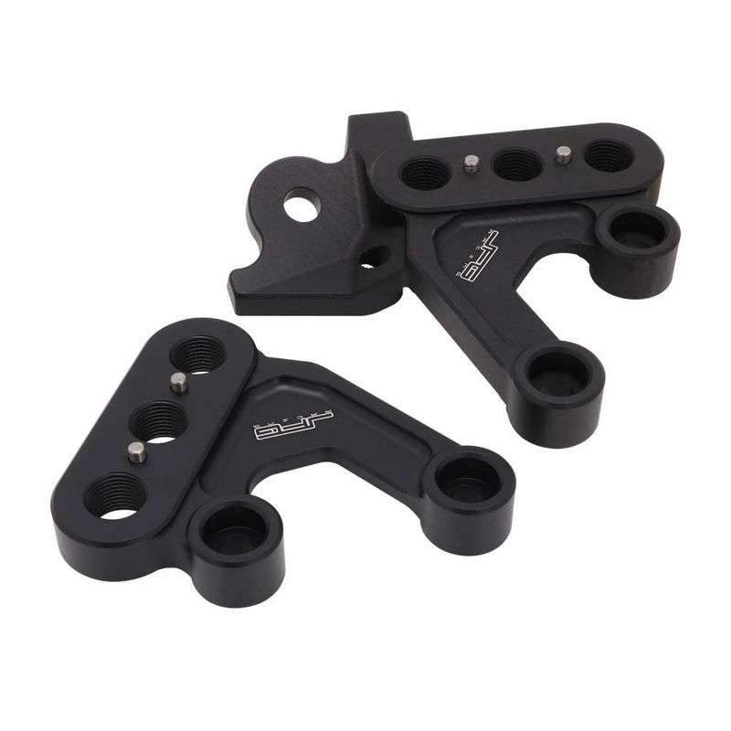 Heavy-Duty Footpeg Bracket For Off-Road Motorcycle - Reinforced Steel Construction, Universal Fit For Dirt Bike & ATV Modifications_autovado.com