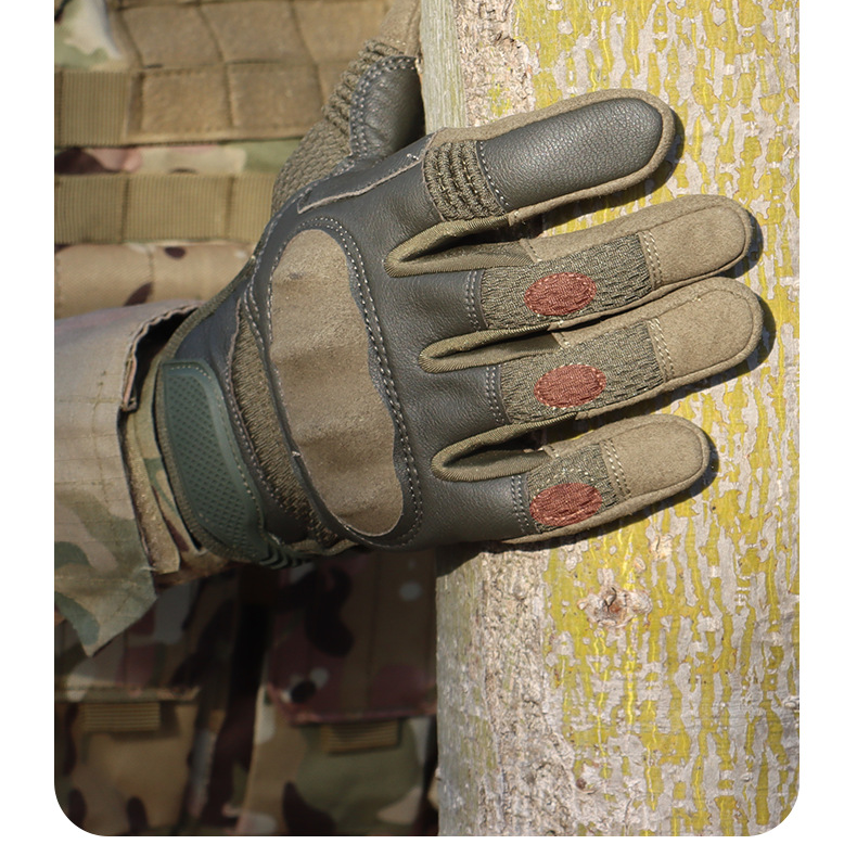 Outdoor sports tactical gloves Riding hard shell all refers to mountain protection special training Combat CS motorcycle gloves equipment_autovado.com