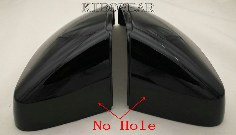 Black Side Wing Mirror Cap Covers for Auto A3 S3 8V 2013 2014 2015 2016 2018 2017 2019 Replace (Glossy Pearl Black) 2020_autovado.com