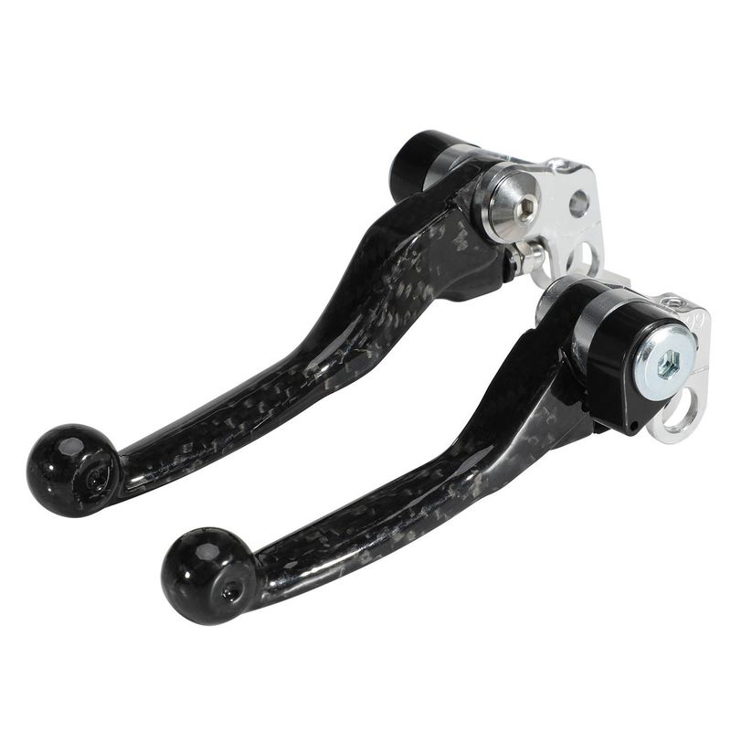 Carbon Fiber Motorcycle Brake & Clutch Levers - Lightweight & Durable Upgrade For Enhanced Control (Compatible With Multiple Models)_autovado.com