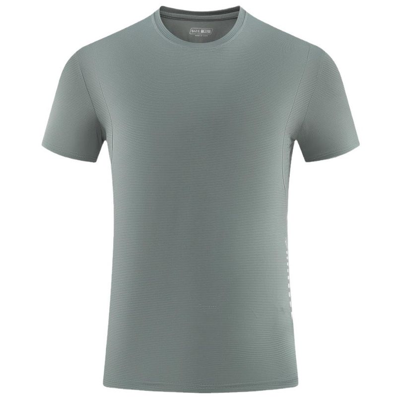 Men's Clothing Sports T-Shirt Quick-Drying Short-Sleeved Running Fitness Training Clothes Elastic Breathable Ice-Feel Cycling Clothes_autovado.com
