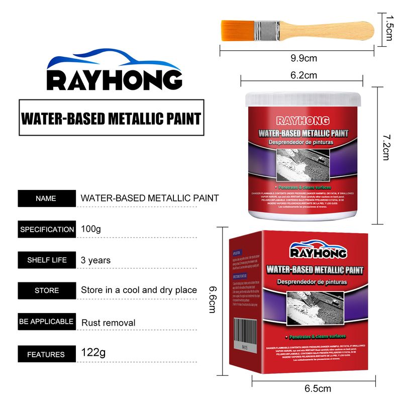 Rayhong Rust Resistant Primer Rust Free Primer Automobile Rust Conversion Agent Metal Refurbishing Pine Rust Resistant And Water Repellent_autovado.com
