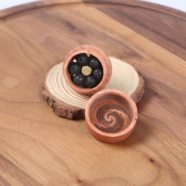 New Perfume Solid Wood Vehicle Mounted Air Outlet Diffuser Creative Car Fragrance Essential Oil Fragrance Folder Essential Oil Fragrance Stone_autovado.com