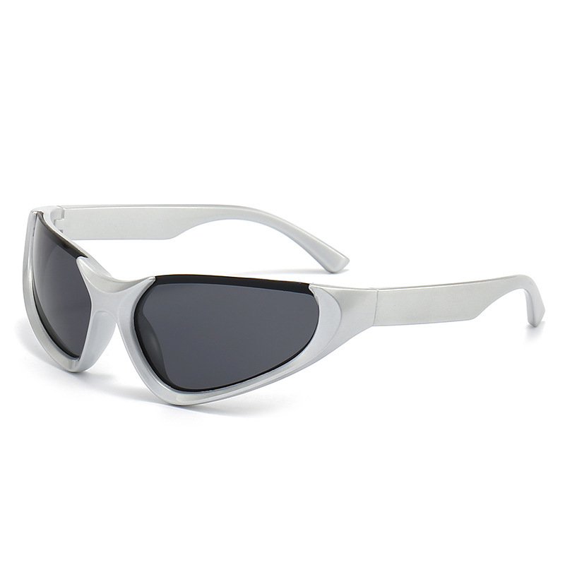 Unisex Future Y2k Sunglasses Fashion Street Shooting Anti-ultraviolet Sports Cycling Sunglasses For Men And Women_autovado.com