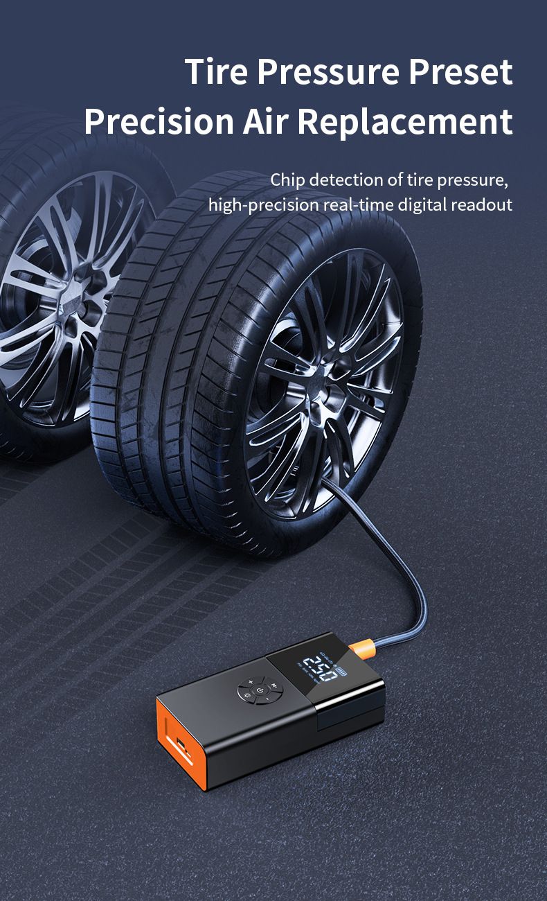 Jump Starter Air Pump Combo Car Battery Emergency Power Bank Ignition Tool_autovado.com