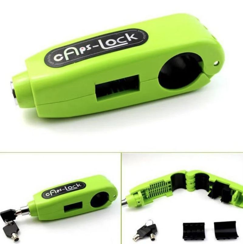 Throttle Handlebar Alarm Bicycle Universal Alloy Electric Brake Anti-theft Motorcycle Lock Mountain Bike_autovado.com