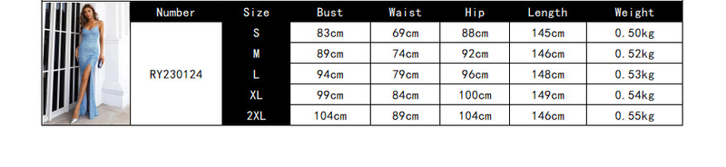 European and American party nightclub evening dress oblique shoulder slit sky blue sequined dress_autovado.com
