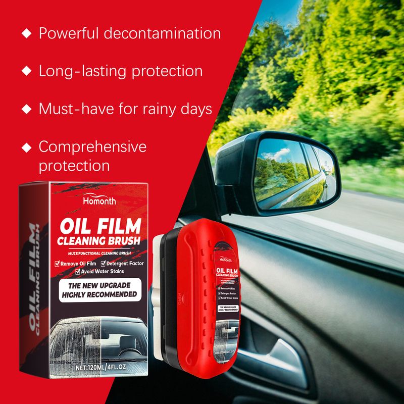 Car Windscreen Cleaner Windscreen Refurbishment Decontamination Cleaning Oil Film Cleaner_autovado.com