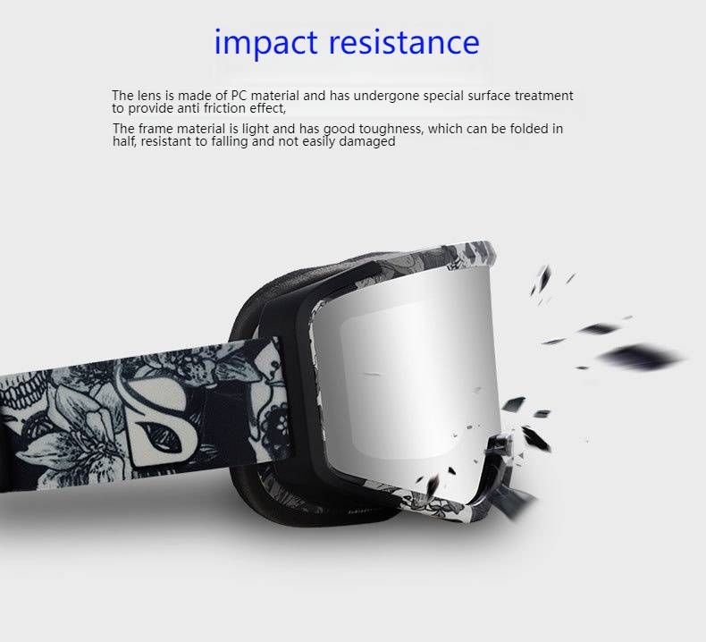 Motorcycle Goggles For Adults – UV Protection, Anti-Fog, Interchangeable Lenses – Off-Road, Motocross, ATV Riding – Lightweight & Durable PC Frame_autovado.com