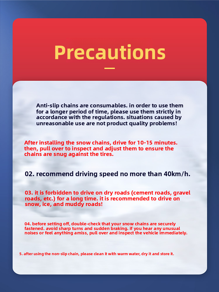 Cross-Border Product Tire Snow New Universal TPU Low-Temperature Suitable Car Anti-Slip Chains_autovado.com