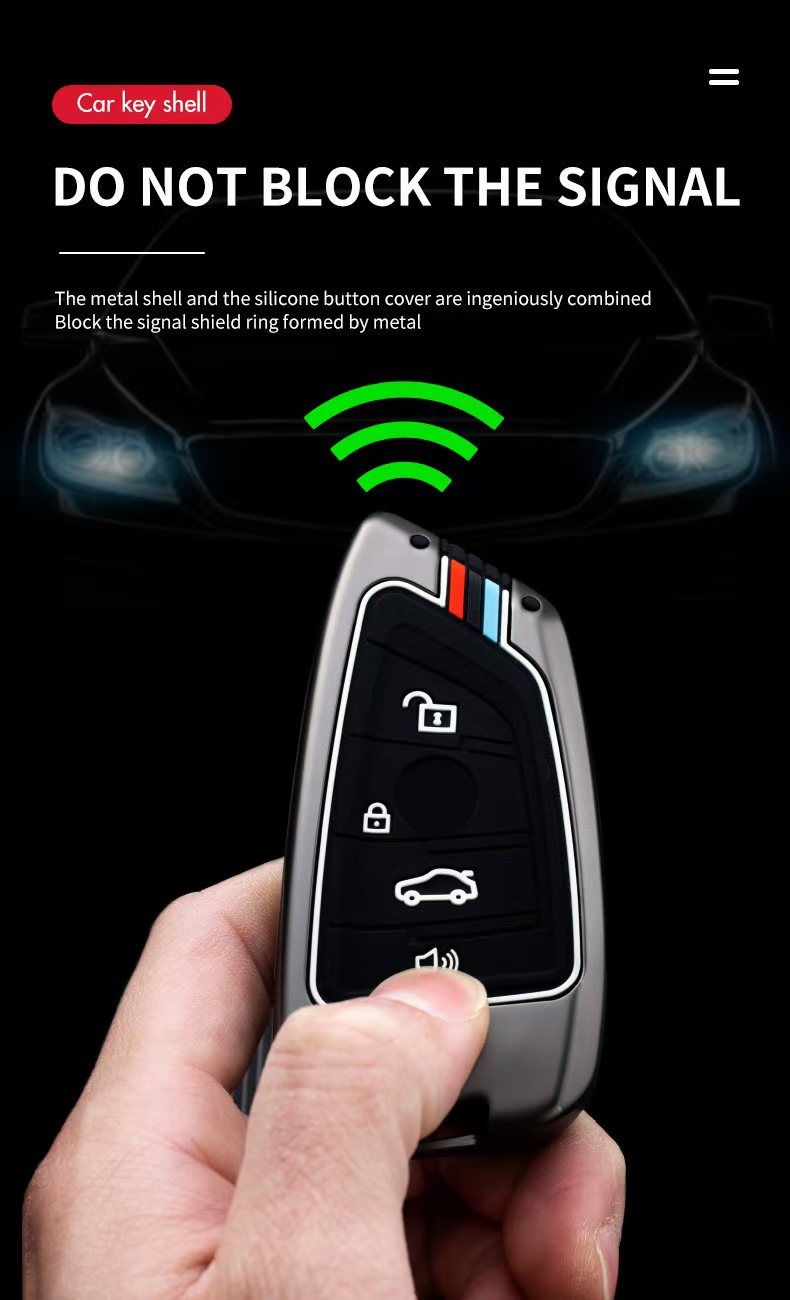 FOR BMW Car Key Case For BMW Series 1, 3, 5, 6, 7, X1, X2, X3, X4, X5, X6, X7, F10, F15, F16, F20, F30, F18, F25, M3, M4, E34_autovado.com