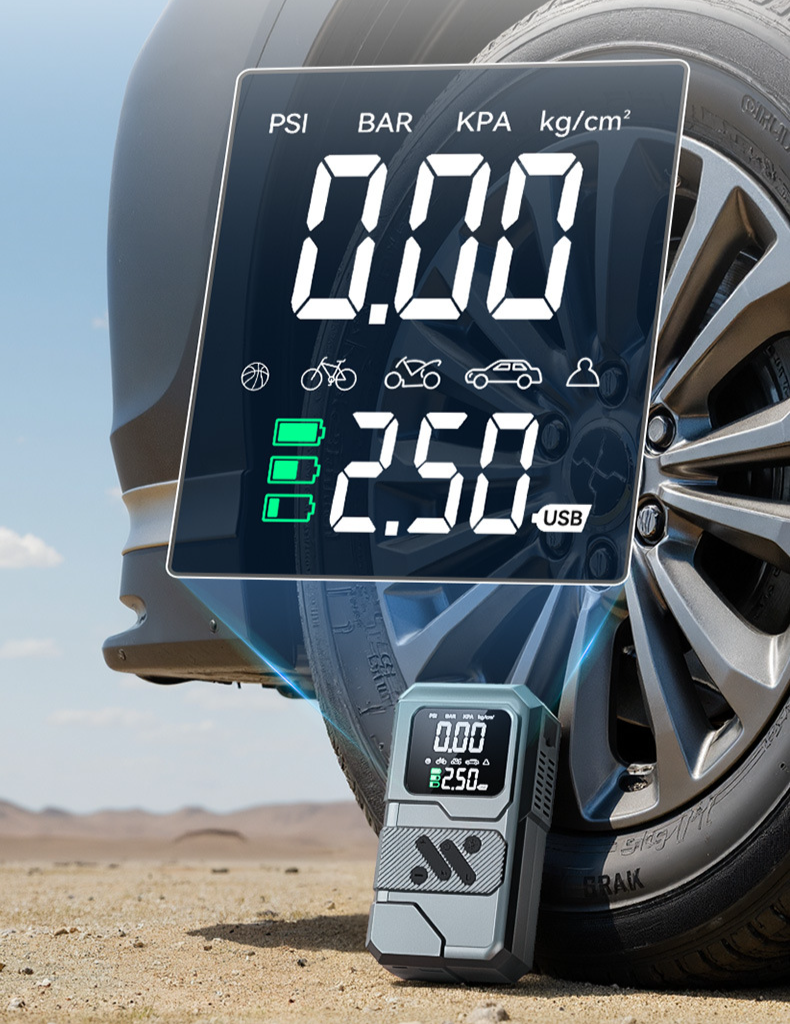 Multifunctional Portable Car Emergency Starter Power Bank All-in-One Air Pump_autovado.com