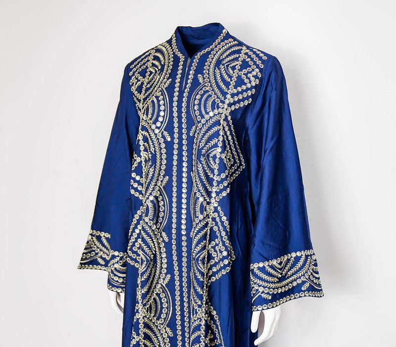Women's Clothing Middle East Muslim robe clothing abaya women's clothing Dubai light luxury sequin embroidered evening dress_autovado.com
