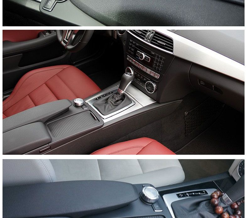 Applicable to Mercedes-Benz C- Class E-Class Water Cup Holder Pull Plate W204 W212 Central Control Storage Cover Plate Water Cup Holder Cover Plate_autovado.com