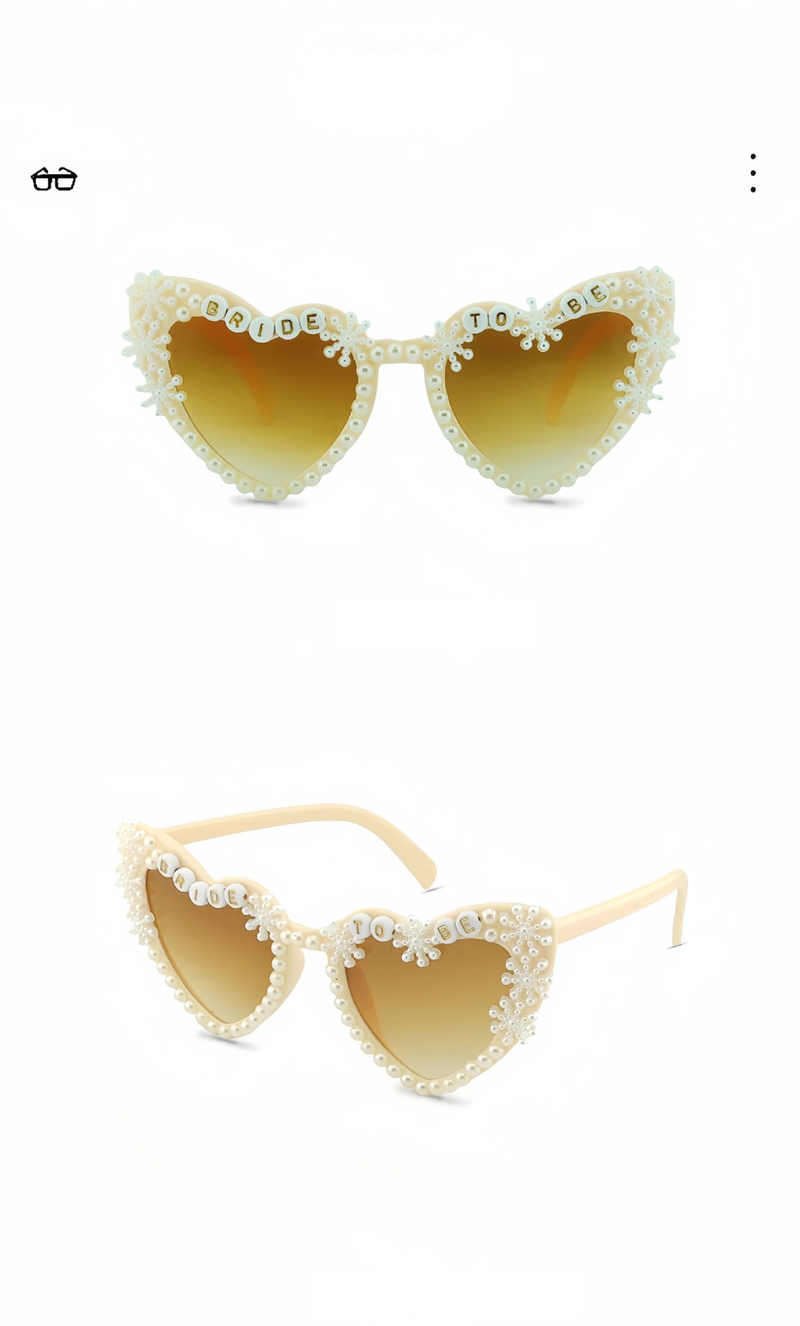Unisex wedding sunglasses snowflake love sunglasses men summer sun protection party glasses_autovado.com