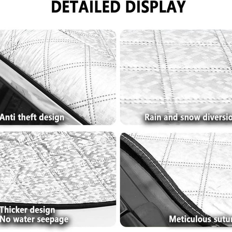 thickened car snow shield antifreeze cover winter front shield snow summer sun shield_autovado.com