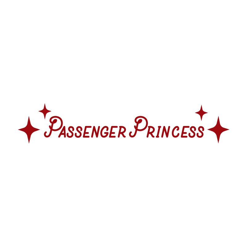 car stickers passenger princess personality car stickers rearview mirror decorative stickers inspirational positive energy_autovado.com
