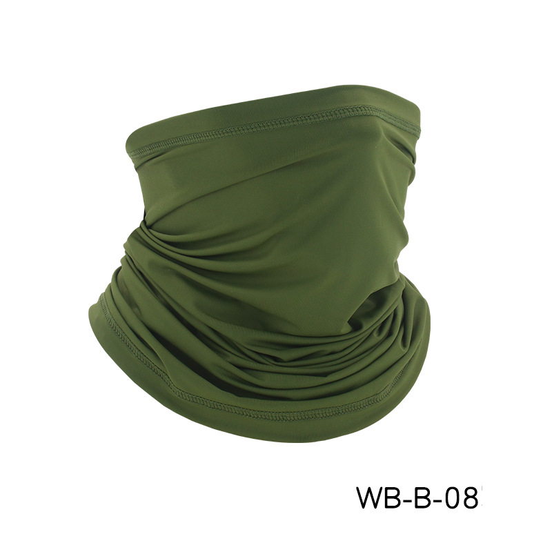 Ice Silk Sun Protection Neck Gaiter Summer Outdoor Headscarf Triangle Scarf Breathable Ear Hanging Face Head Cover_autovado.com