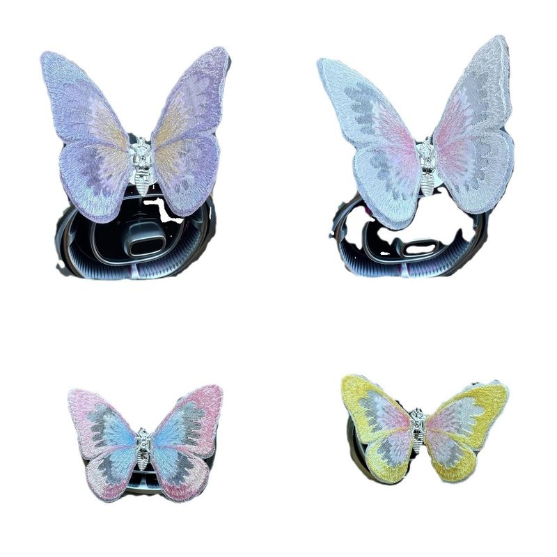 Moving Butterfly Center Console Air Outlet Car Small Ornament Healing Series Interior Decoration Creativity_autovado.com