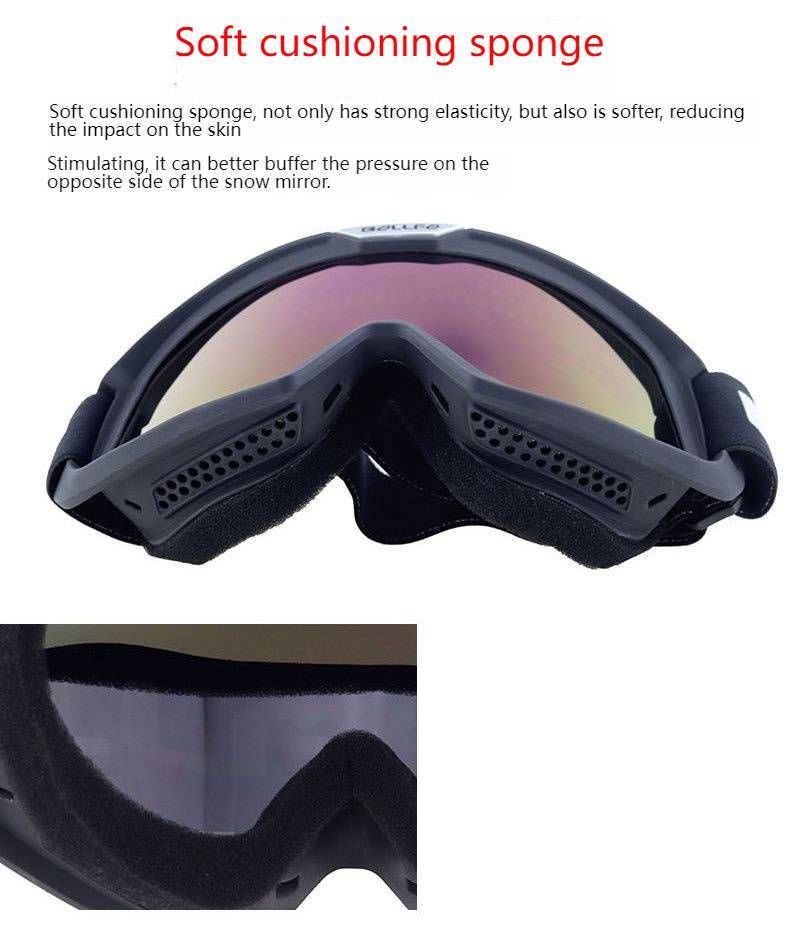 Retro Motorcycle Goggles – Anti-Fog, UV Protection, Interchangeable Lenses – Off-Road, Motocross, Cycling – Durable PC Frame_autovado.com