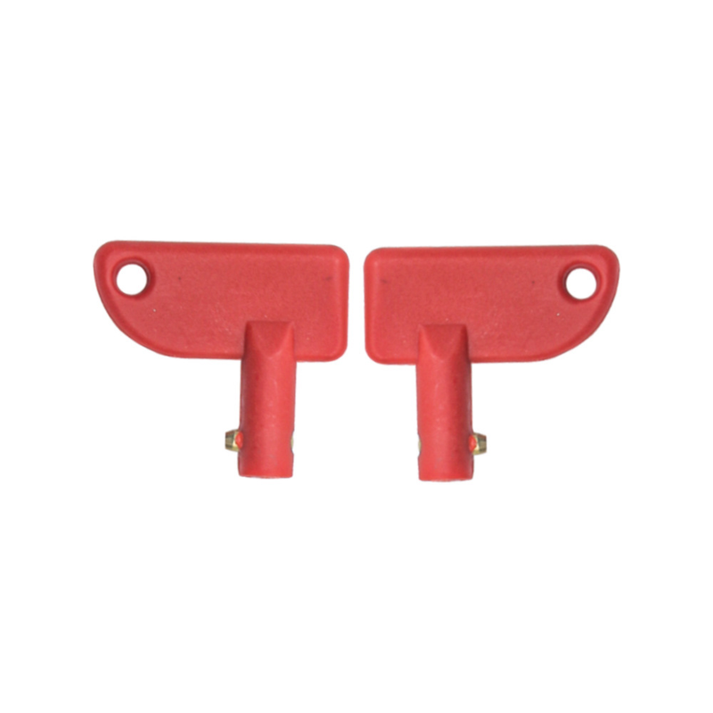 Red Mini Battery Disconnect Switch Spare Key for Cars, Boats, Trucks_autovado.com