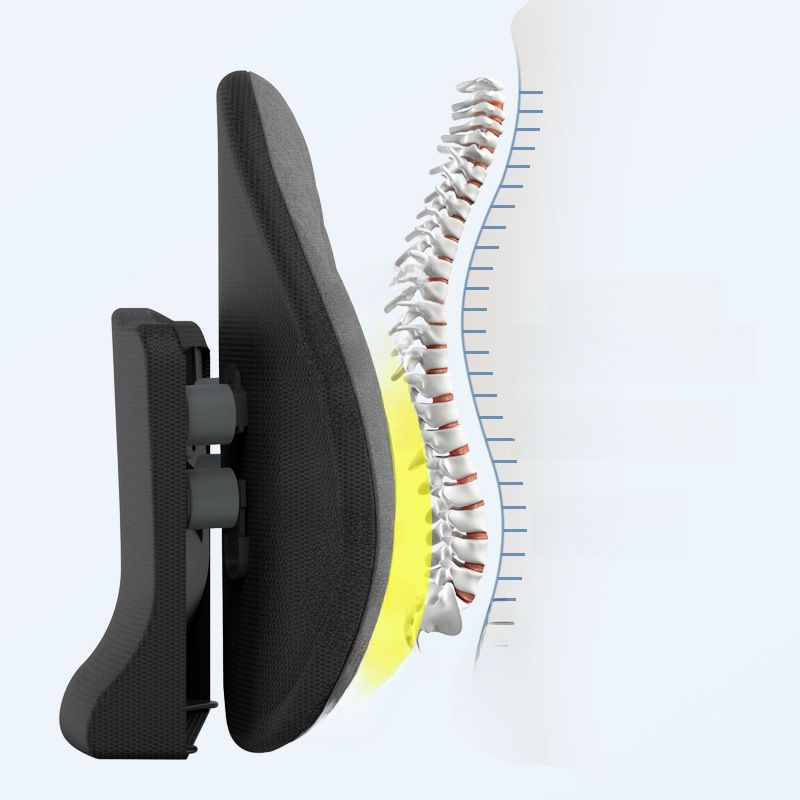 Car waist support waist support office cushion back cushion car cushion ergonomic design waist cushion waist pillow_autovado.com