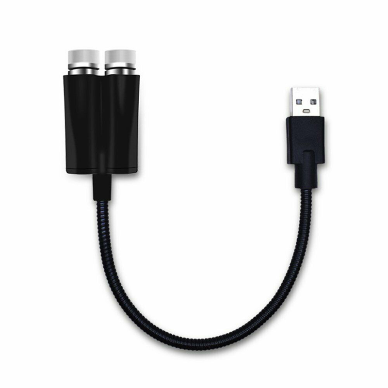 Car Roof Star Light High Brightness Clear Projection Adjustable Mini LED USB Auto Starry Decoration Night Light for Car_autovado.com