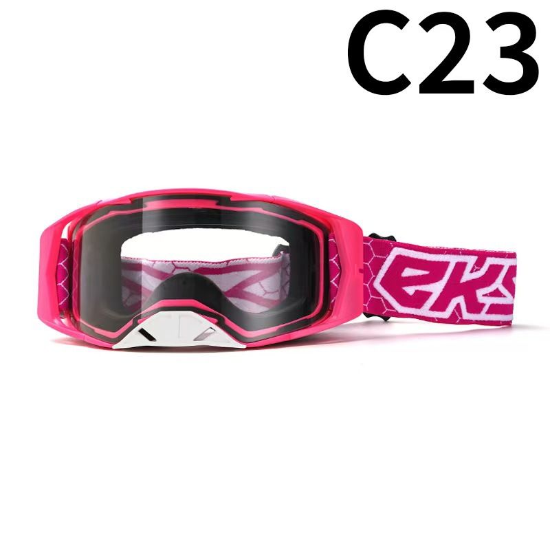 Motorcycle Goggles For Off-Road Riding – Windproof & Anti-Dust Sports Sunglasses With Interchangeable Lenses_autovado.com