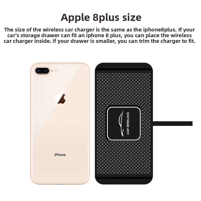 Car Anti-Slip Mat Wireless Charger Modified Storage Compartment Suitable For Mercedes-Benz BMW Audi Honda Volkswagen_autovado.com