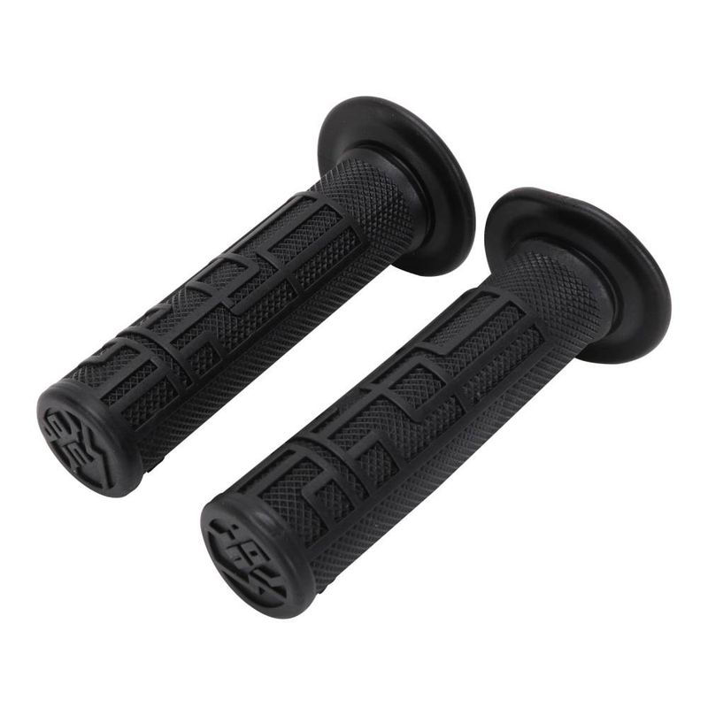 Rubber Grip Handlebar Cover For X/S Off-Road E-Bikes - Non-Slip, Shock-Absorbing, Comfortable Ride (Black/Gray, 12x5.3x5.3cm)_autovado.com